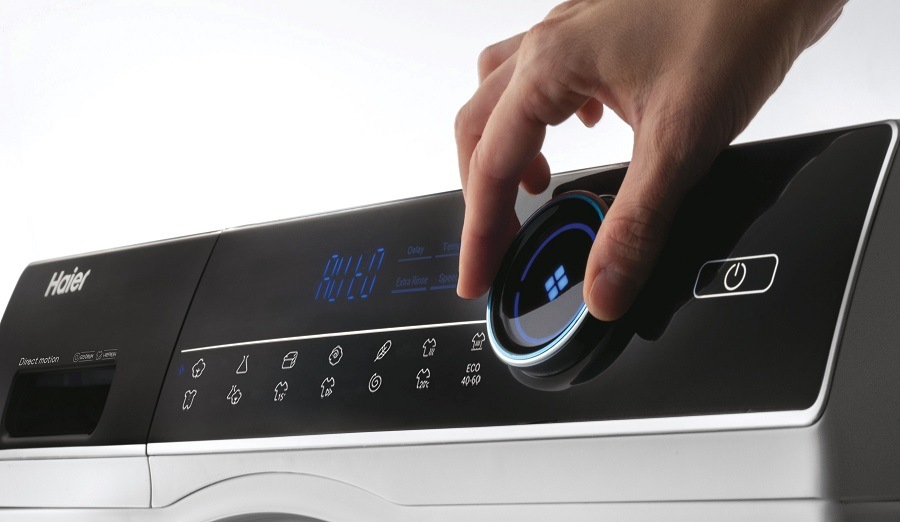 Práčka so sušičkou Haier SuperDrum HWD100BD1499U1N biela Práčka so sušičkou Haier SuperDrum HWD100BD1499U1N biela