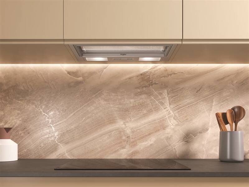 Odsávač pár Whirlpool WSK 64 FLS X nerez Odsávač pár Whirlpool WSK 64 FLS X, vstavaný, nerez, LED osvetlenie