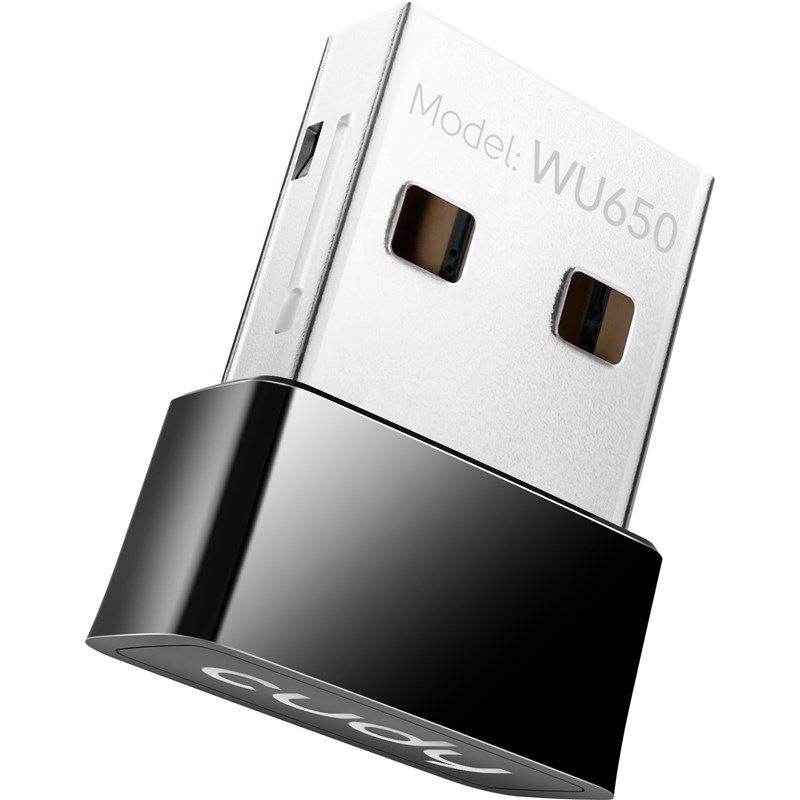 Wi-Fi adaptér Cudy WU650 AC650 Wi-Fi USB čierny