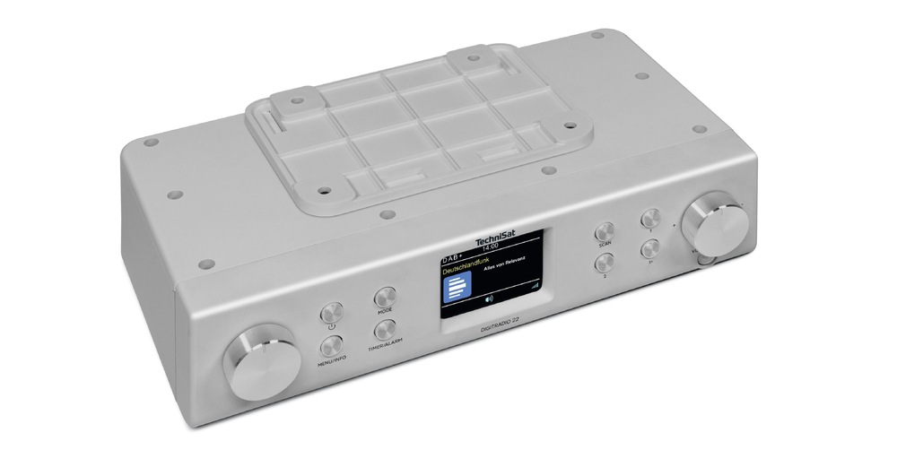 Rádioprijímač s DAB+ Technisat DIGITRADIO 22 strieborný Rádioprijímač s DAB+ Technisat DIGITRADIO 22 strieborný