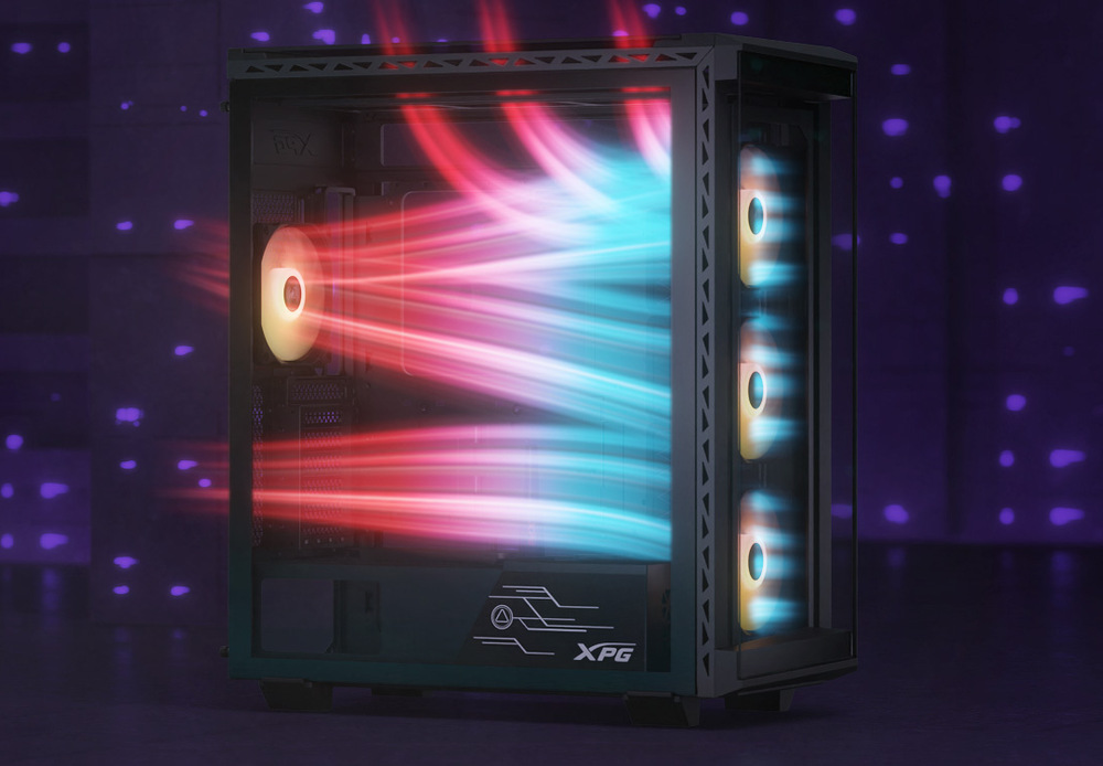 Case ADATA XPG Battlecruiser II čierna