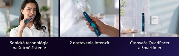 Zubná kefka Philips Sonicare 4100 HX3689/42 modrý Zubná kefka Philips Sonicare 4100 HX3689/42 modrý