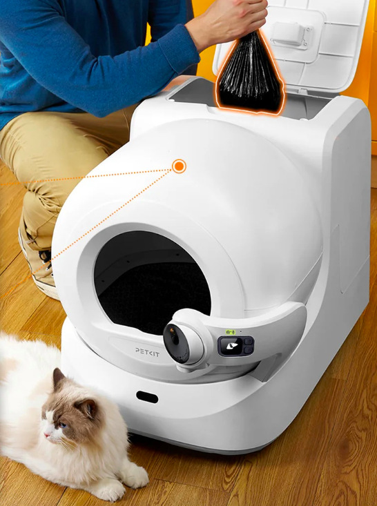Chytrý záchod Petkit Purobot ULTRA s AI kamerou - biely