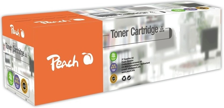 Čierny toner Peach HP CF237X s výťažnosťou 25000 strán