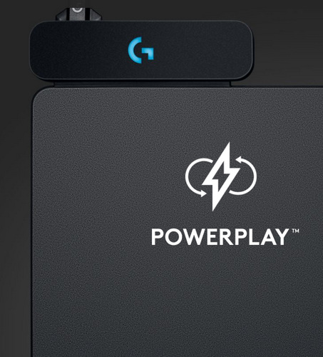 Systém bezdrôtového nabíjania Logitech Powerplay 32 x 34,4 cm čierna Systém bezdrôtového nabíjania Logitech Powerplay 32 x 34,4 cm čierna