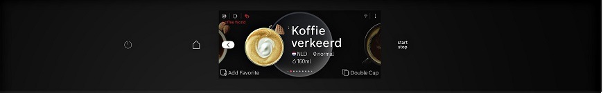 Vstavané espresso Bosch Serie 8 CTL7181B0 čierny BOSCTL7181B0_displej