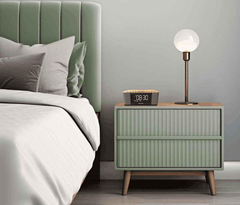 Rádiobudík KENWOOD CR-ST40DAB-M hnedý Rádiobudík KENWOOD CR-ST40DAB-M hnedý