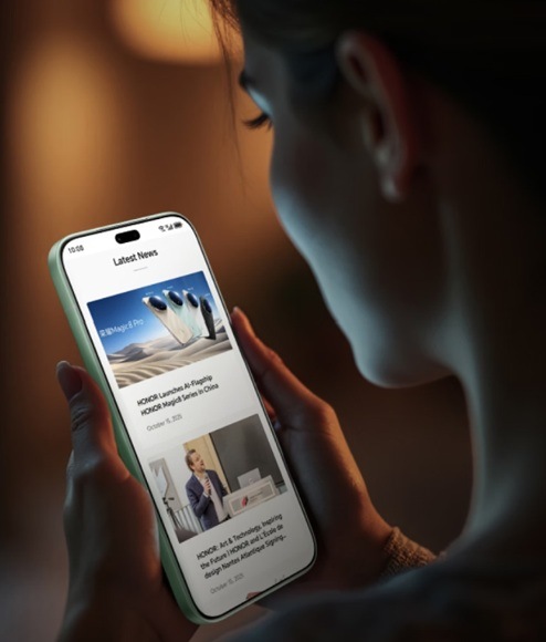 Detail obrázku smartfónu v tmavom prostredí.