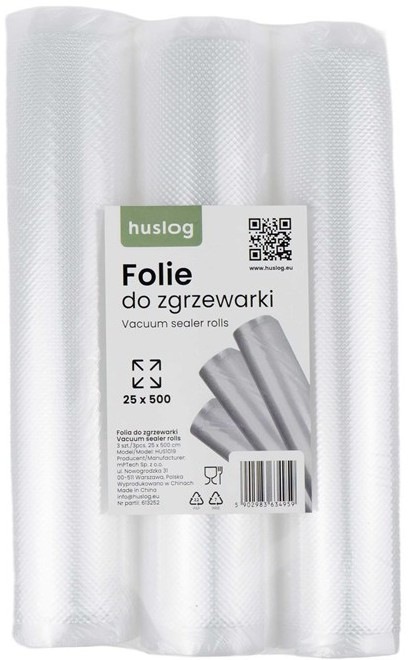 Vákuovacia fólia Huslog HUS1019 kompatibilná s vákuovačkami Huslog