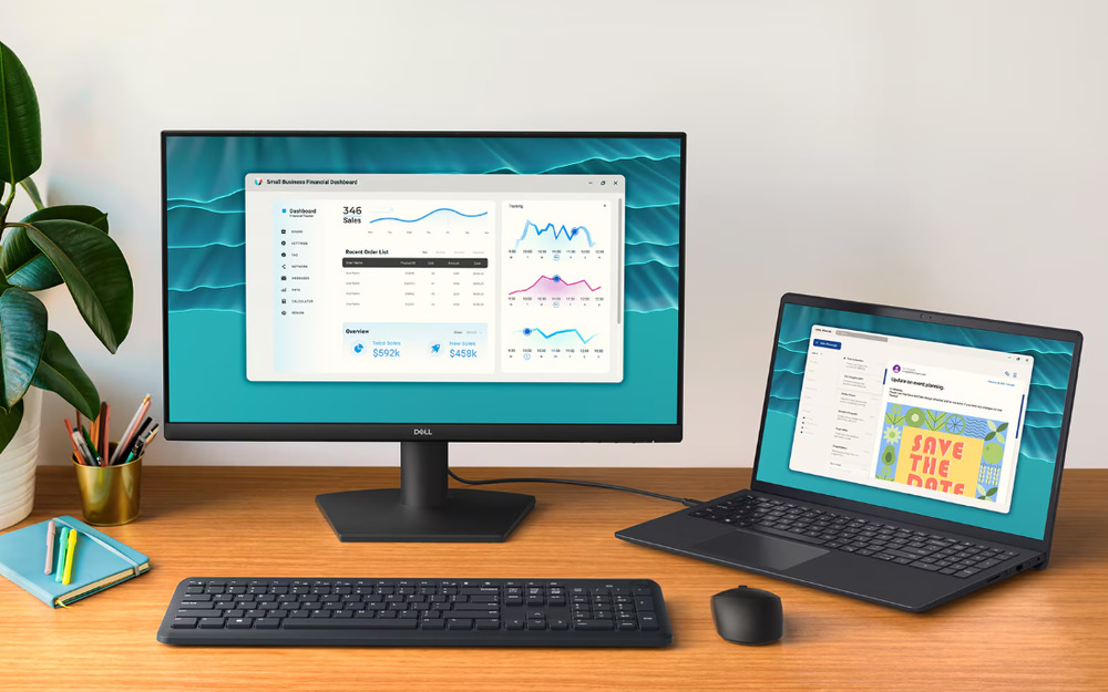 Monitor Dell SE2726H čierny Dell SE2726H myslí aj ekologicky
