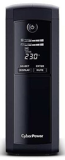 Záložný zdroj CyberPower Value PRO SERIE GreenPower UPS 1600VA/960W, IEC zásuvky