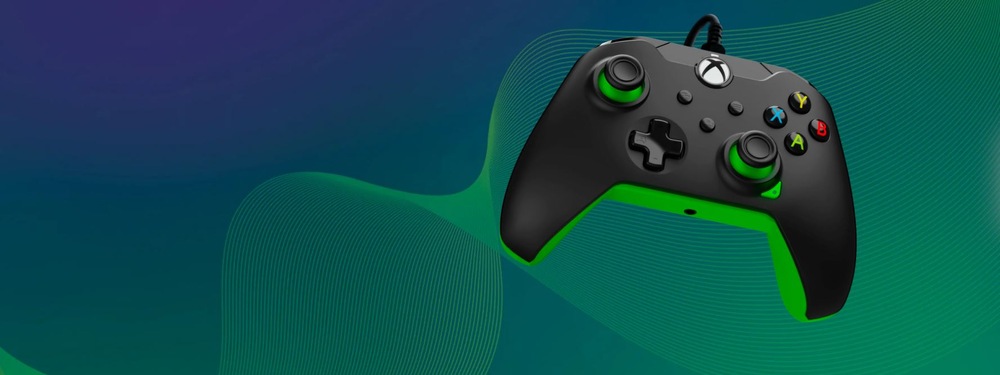 Gamepad PDP Wired Controller pre Xbox One/Series - Neon Black PDP Wired Controller pre Xbox Series X/S / Xbox One / PC - Neon Black (049-012-GG)