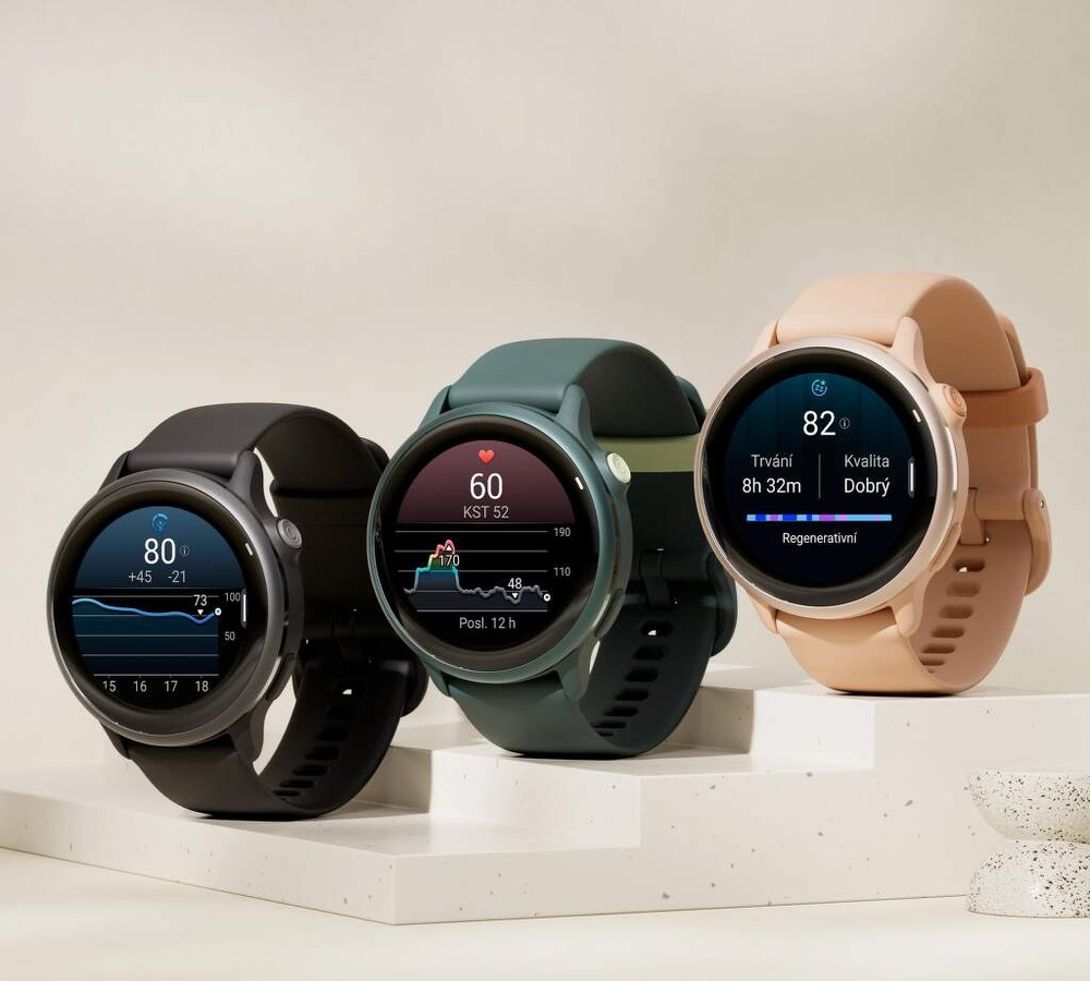 Inteligentné hodinky Garmin vívoactive 6 zlaté/béžové Inteligentné hodinky Garmin vívoactive 6 zlaté/béžové