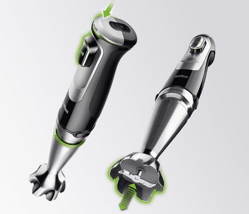 Ponorný mixér Braun MultiQuick 9 MQ9135.XI čierny/nerez „“