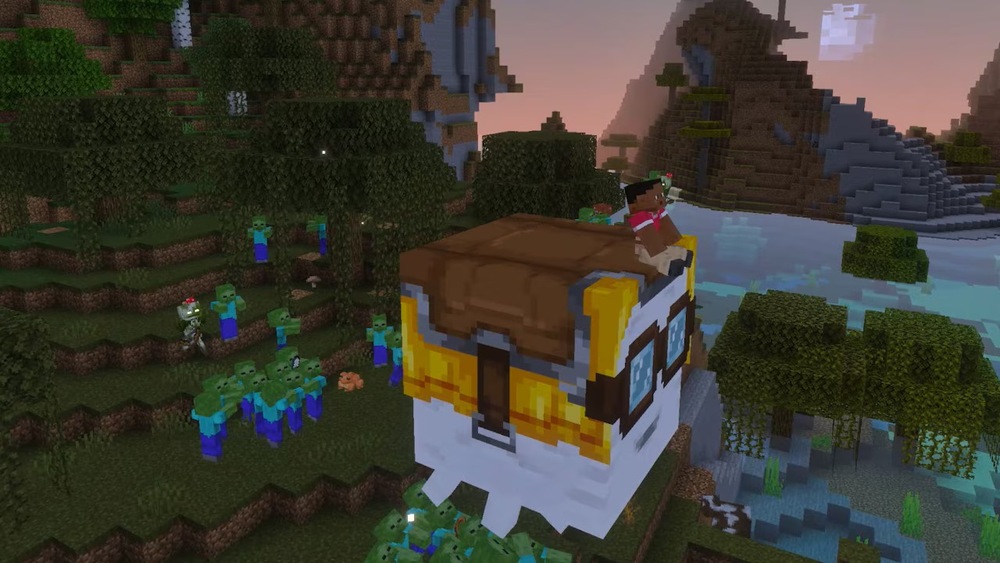 Minecraft vám umožní stavať bez obmedzenia
