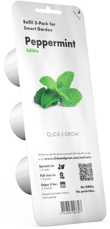 Semienka Click and Grow Mäta pieporná - 3 ks