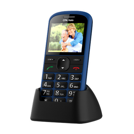 Mobilný telefón CPA Halo 21 Senior modrý