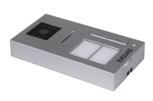 Dverný videotelefón Evolveo EVOLVEO DoorPhone AP2-2 drôtový, pre dva byty s aplikáciou