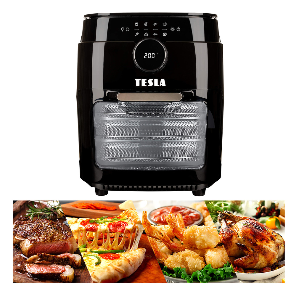 Fritéza teplovzdušná Tesla AirCook & Grill QG800 WiFi