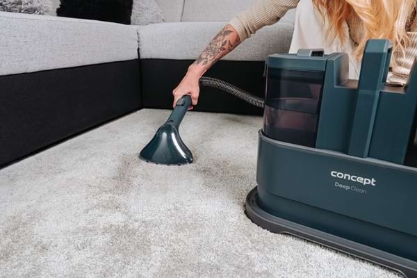 Tepovač kobercov Concept TP2010 DEEPCLEAN 450 W modrý Tepovač Concept má špeciálnu hubicu na koberce