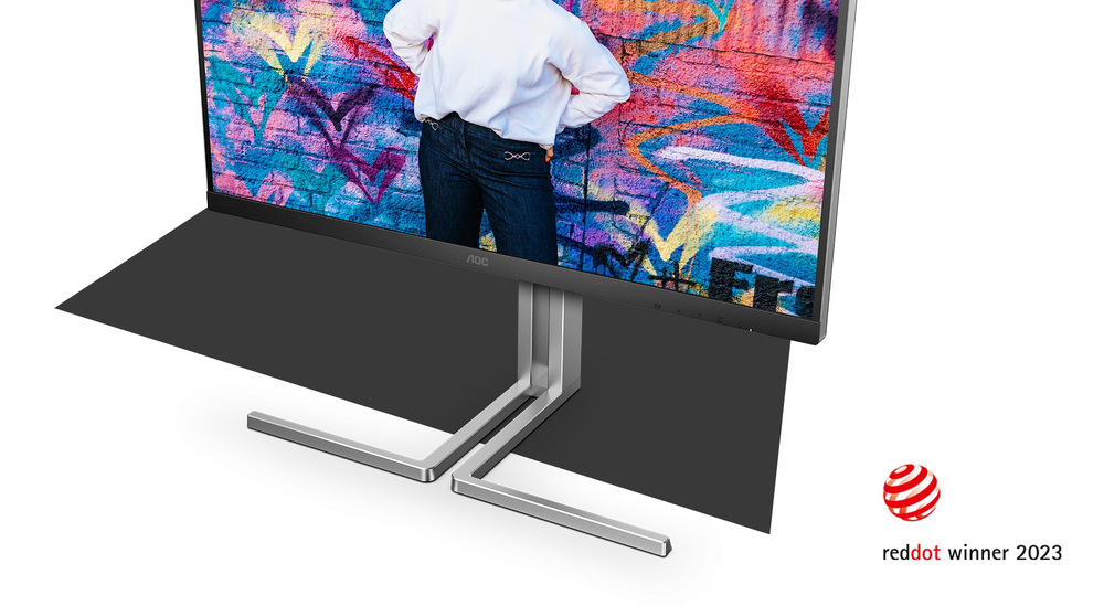 Monitor AOC Q27U3CV čierny/strieborný Monitor AOC Q27U3CV čierny/strieborný