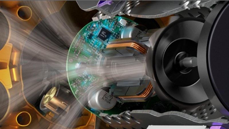 Tyčový vysávač Dyson V15 Detect Fluffy strieborný Tyčový vysávač Dyson V15 Detect Fluffy strieborný