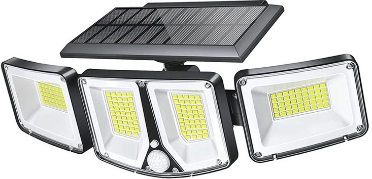 Solárny reflektor Viking S180 s PIR senzorom a 3 svetelnými režimami