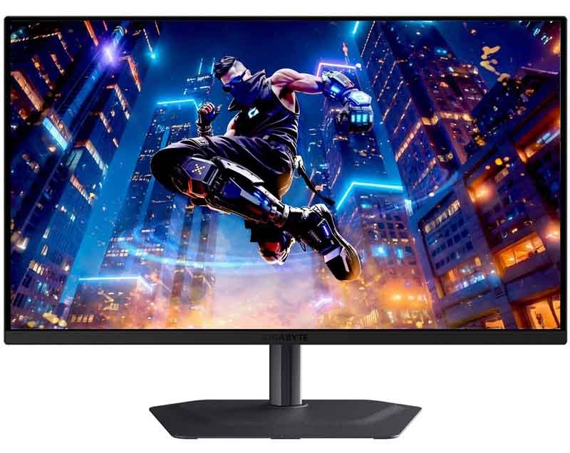Monitor Gigabyte MO27Q3 v čiernej farbe.