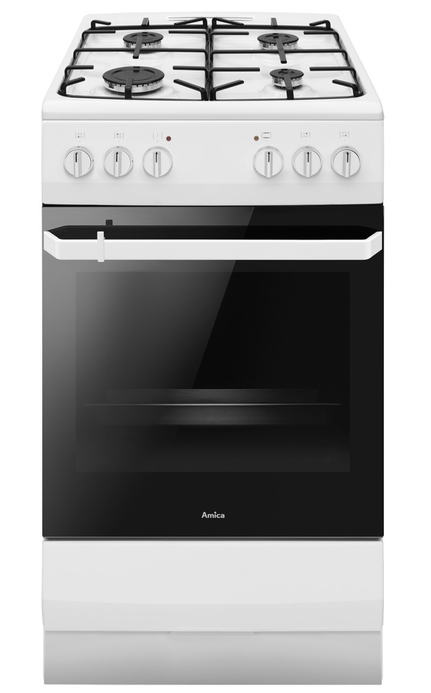 Kombinovaný sporák Amica 510 GE1.23PF(W) biely