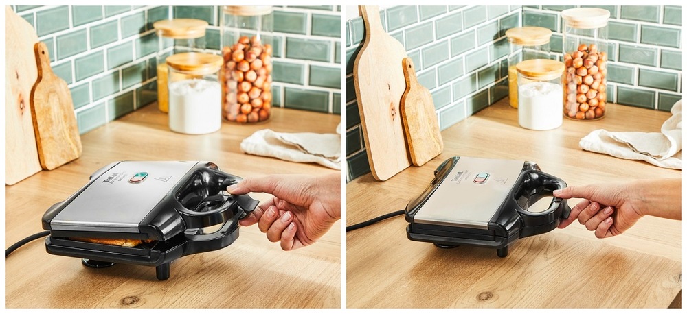 Sendvičovač Tefal Ultracompact SM155212 čierny Sendvičovač Tefal Ultracompact SM155212 čierny