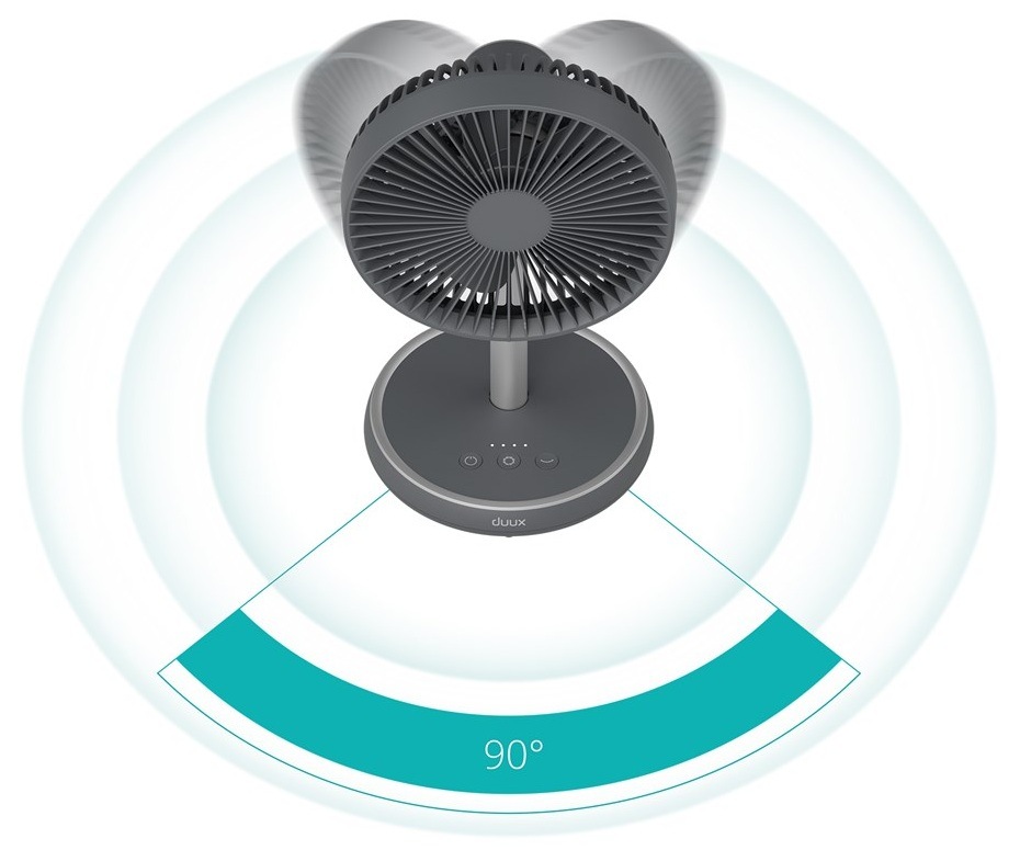 Ventilátor Duux DXCF90 Rize Flex, gray sivý DUXDXCF90_07