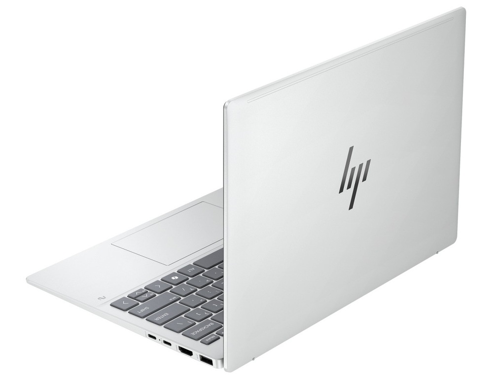 Otvorený notebook HP Omnibook 7 Aero 13-bg1300nc zozadu