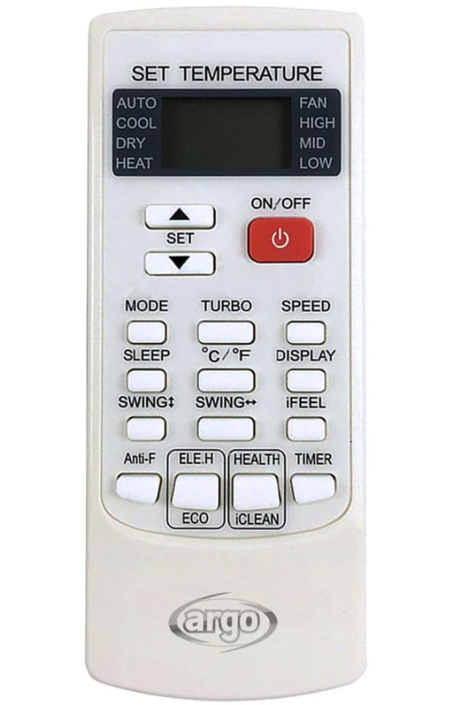 Mobilná klimatizácia Argo 398400034 THOR PLUS, 15 000 BTU biela Diaľkový ovládač argo
