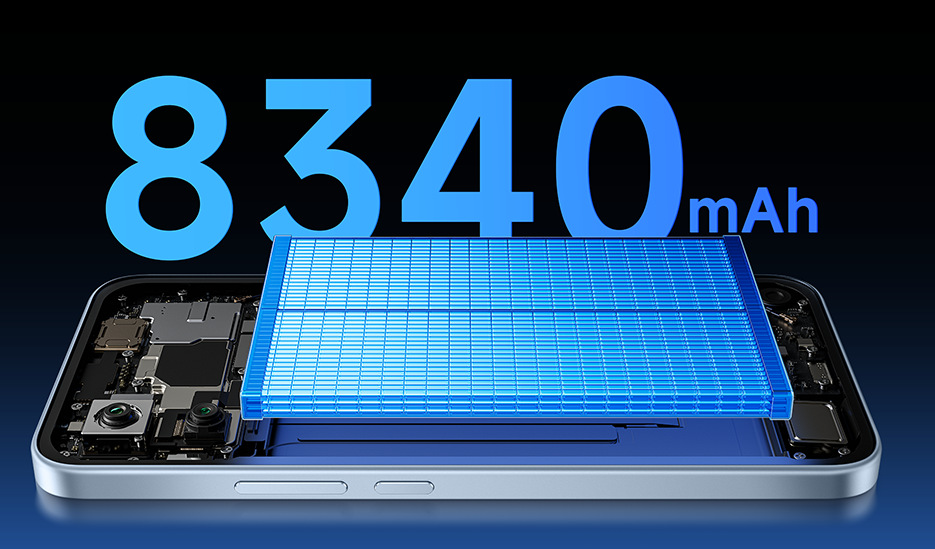 Mobilný telefón Xiaomi Redmi Note 17 Pro 5G 6 GB / 256 GB modrý REDMI Note 17 Pro 5G ponúka batériu s kapacitou 8 340 mAh