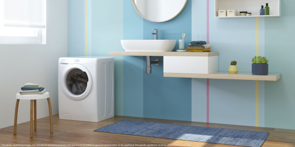 Práčka so sušičkou Candy ROW 4854DWMT/1-S biela