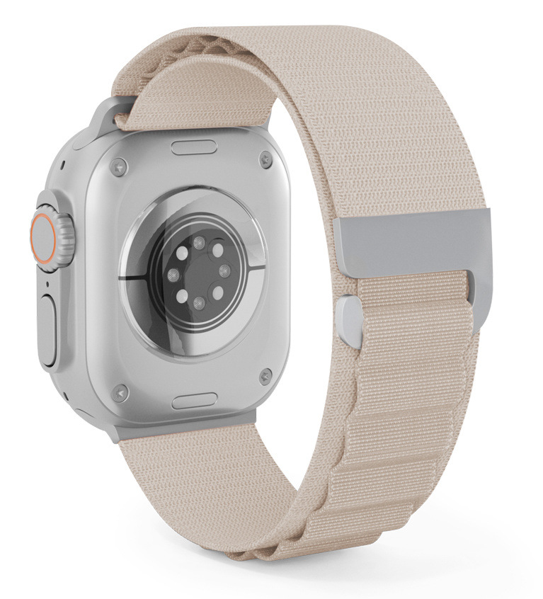 Remienok Epico Alpine na Apple Watch 38/40/41mm, nylonový béžový Remienok Epico Alpine na Apple Watch 38/40/41mm, nylonový béžový