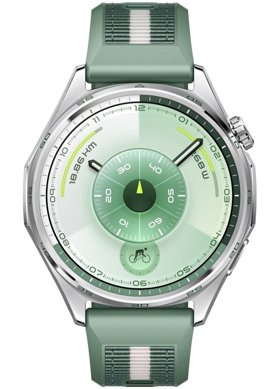 Inteligentné hodinky Huawei Watch GT 6 46 mm NFC zelené