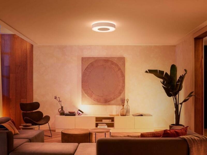 LED stropné svietidlo Philips Hue Infuse L čierne
