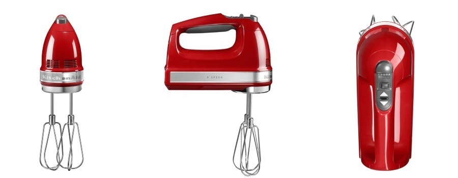 Ručný šľahač KitchenAid P2 5KHM9212EER červený