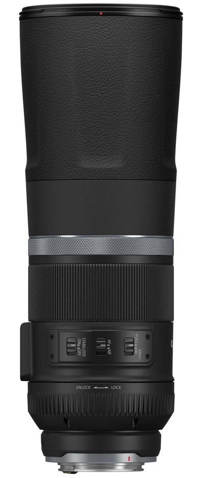Objektív Canon RF 800 mm f/11 IS STM čierny
