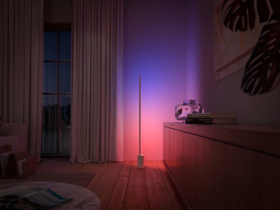 Stojacia lampa Philips Hue Gradient Signe biela Stojacia lampa Philips Hue Gradient Signe biela