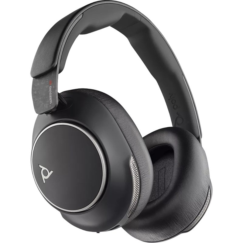 Headset HP Poly Voyager Surround 80, BT700 USB-C adaptér, USB-C/A adaptér, stereo čierny