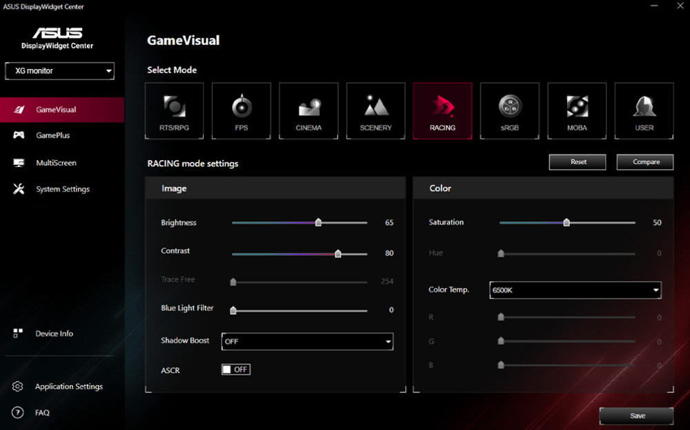 Monitor Asus ROG Strix XG259QNS čierny