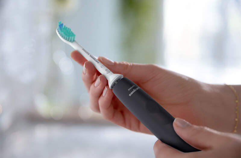 Zubná kefka Philips Sonicare 3100 HX3673/14 čierny Zubná kefka Philips Sonicare 3100 HX3673/14 čierny