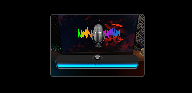 Soundbar A4Tech Bloody S10 čierny