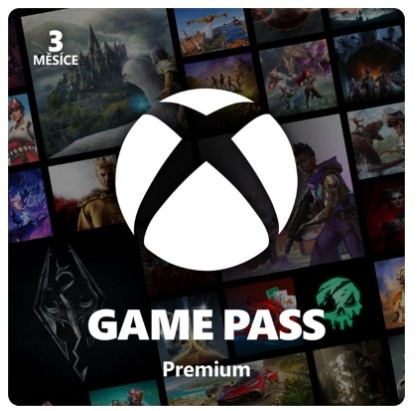 Microsoft Xbox Game Pass Premium - predplatné na 3 mesiace - elektronická licencia