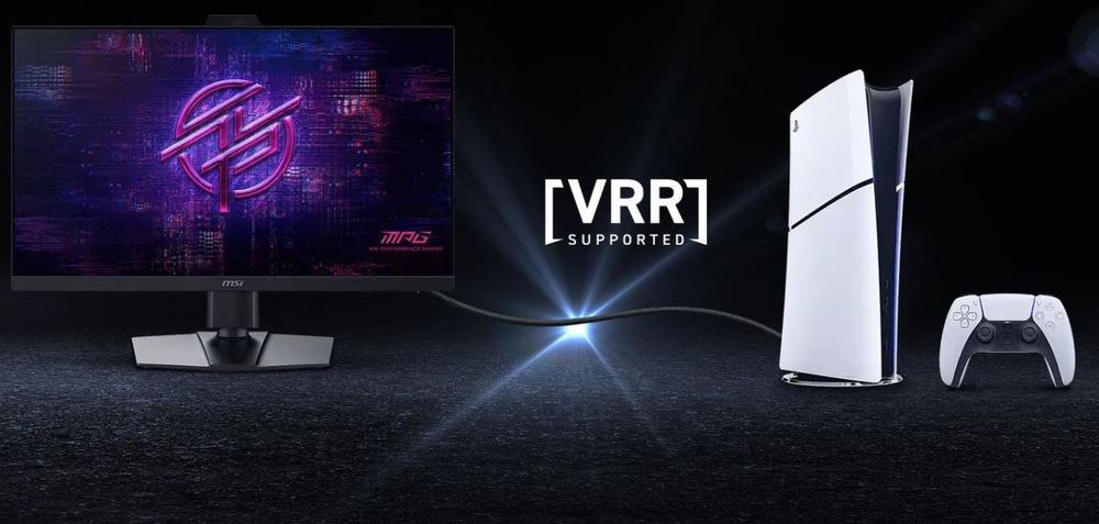 Herný monitor MSI MPG 272QRF X36 s podporou variabilnej obnovovacej frekvencie pre herné konzoly