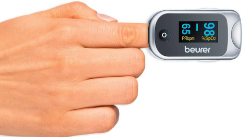 Pulzný oximeter Beurer PO 60 BT biely Beurer PO 60 BT, bílá