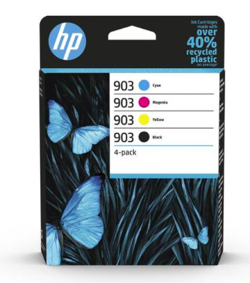Cartridge HP 903, 300/315 strán - CMYK viacfarebná Cartridge HP 903, 300/315 strán - CMYK viacfarebná