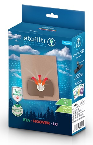 ETAFilter vrecká do vysávačov ETA, Hoover, LG